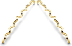 Casa Jewelry Oorhangers Etnic - Goud Verguld - 5,5 cm lengte - Goudkleurig