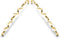 Casa Jewelry Oorhangers Etnic - Goud Verguld - 5,5 cm lengte - Goudkleurig