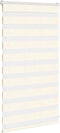 vidaXL - Zebra - rolgordijn - 90x100 - cm - stofbreedte - 85,9 - cm - marmerbeige