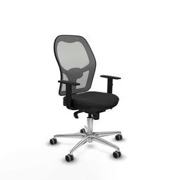 Piqueras y Crespo 1D086G0 - Bureaustoel - Hoogteverstelbaar met armleuning - Zwart