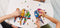 UNIDRAGON Houten Puzzel Voor Volwassenen Dier - Speelse Papegaaien - 620 stukjes - Royal Size 72x40 cm