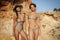 Barts Sands Tanga - Gevoerd bikini broekje - Panterprint - Kleur sand - Maat 40