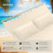 tectake® Dubbele hangmat - 2 personen - 2 kussens - Ligvlak 230x145 cm - Draagvermogen 240 kg - Beige (2 stuks)