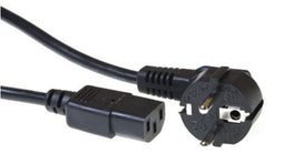 ACT CEE 7/7 - C13 - 3.00m - Zwart