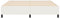 vidaXL - Bedframe - Crème - 180x200 - cm - Corduroy - Stof
