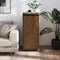 vidaXL - Dressoir - 31,5x34x75 - cm - massief - grenenhout - honingbruin
