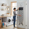 STAUS&BACH Ironiq Pro - Strijkplank L - 122 x 38 cm - In hoogte verstelbaar 76-93,5 cm - Donkergrijs