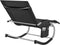 tectake® Ligstoel Taya - Ergonomisch Ligbed - Schommelfunctie - Zwart