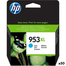 HP 953XL - Originele inkt cartridge - Cyaan (50 stuks)