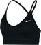 Nike Indy Sportbeha Dames - Lichte ondersteuning - Zwart (M)