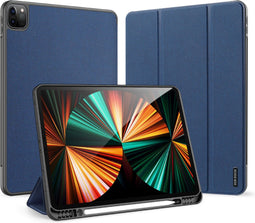 Dux Ducis Domo - iPad Pro 12.9 (2021) Hoes - Dun design met auto-wake functie - Donker Blauw