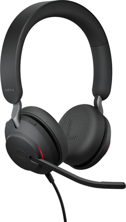 Jabra Evolve2 40 UC - USB headset - Duo model met 360° busylight - Zwart