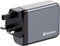 Verbatim GNC-100 - GaN Oplader 4 Poorten 100W USB A/C - Power Delivery 3.0 Quick Charge 3.0