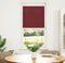 vidaXL - Plissé - rolgordijn - 55x100 - cm - stofbreedte - 54,4 - cm - bordeauxrood
