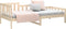 vidaXL - Slaapbank - zonder - matras - 90x200 - cm - massief - grenenhout