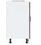 vidaXL - Spoelbakonderkast - Kalmar - 60x46x81,5cm - bewerkt - hout - gerookteiken