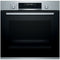 BOSCH HBA578BS0 - Inbouw oven - 71 liter - Energieklasse A - 10 verwarmingssystemen - Pyrolyse + Hydrolyse reiniging