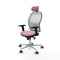 Piqueras y Crespo 2D086G2 - Bureaustoel - Verstelbare hoofdsteun - Roze