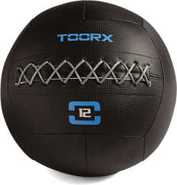 Toorx Professional Wall Ball Absolute - Gewichtsbal 35 cm 12 kg - Krachttraining - Blauw