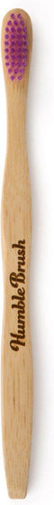 Humble Brush -Bamboe Tandenborstel- Volwassenen- Medium - Purple