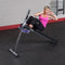 Body-Solid GAB60B - Buikspierbank - 12 verstelbare posities - Zwart