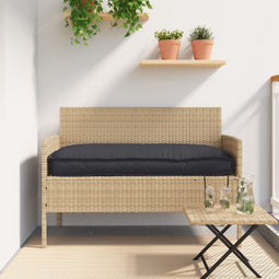 vidaXL - Ligbedkussen - voor - Zit-/Rugleuning - Zwart - 120x50x12 - cm - Oxford - Stof