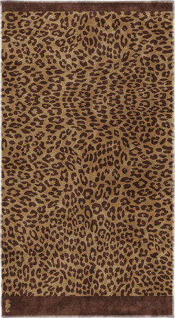 Seahorse Jaguar - Strandlaken - 100% Egyptisch Katoen - 100 x 180 cm - Panterprint