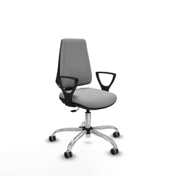 Piqueras y Crespo BFN056G - Bureaustoel - Verstelbare hoogte draaiend - Lichtgrijs