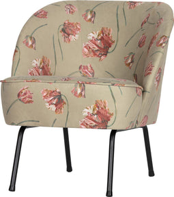 BePureHome Vogue Fauteuil - Velvet - Rococo Agave - 69x57x70