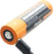 21700 USB Li-ionbatterij Fenix ARE-L21-5000U 21700 afmetingen 76x21.5mm, max. 8A