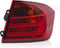 Achterlicht rechts - voor BMW F30 2011-2015 Sedan - rood