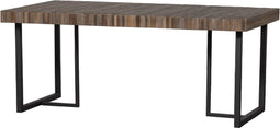 WOOOD Exclusive Maxime Eettafel - Recycled Hout - Naturel - 76x180x90