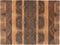 End-Grain Cutting Board - Symmetry Ash - 40 x 30 cm