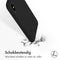 Accezz Liquid Silicone Backcover iPhone Xs / X - Schokabsorberend - Zwart
