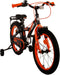Volare Thombike - Kinderfiets - 18 inch - Twee handremmen - Zwart Oranje