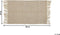 ADABAG - Laagpolig vloerkleed - Beige - 50 x 80 cm - Katoen
