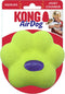 Kong Airdog Squeaker Paw - Hondenspeelgoed - Geel Medium
