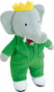 JEMINI Babar Olifant Pluche - +/- 20 cm - Perfecte weergave van de koning der olifanten