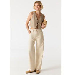 Lulu High Waist Full Length Patch Pocket Pants 26/32