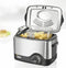 Unold 58615 - Friteuse Compact 1,5L - Traploos instelbare temperatuur tot 190°C - Zilver
