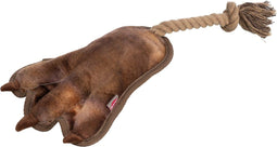 Trixie Dierenpoot - Kauwspeeltje met touw - Bruin - 35 cm