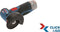 Bosch GWS 10,8-76 V-EC - Accu haakse slijper - Zonder accu/lader