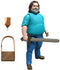 Mattel Minecraft - Actiefiguur Steve 10 cm met Zwaard en Tas
