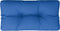 vidaXL - Palletkussen - 70x40x12 - cm - stof - koningsblauw