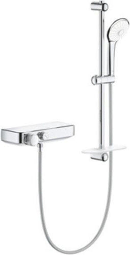 GROHE Grohtherm SmartControl - Douchekraan met doucheset - 3 straalsoorten - Chroom - Hartafstand 15 cm