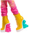Monster High Enid Sinclair - Modepop - Roze outfit met baret en rugzakaccessoires