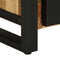 vidaXL - Nachtkastje - 40x30x51 - cm - massief - ruw - mangohout