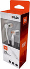 JBL T210 - In-ear hoofdtelefoon - JBL Pure Bass geluid - Grijs Zilver