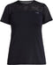 Rohnisch Miko Tee - Dames Sportshirt - Gerecycled materiaal - Black