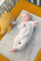Baby's Only Knuffelwalvis River - Knuffeldier - Zacht gebreid - Zwart/Wit Mêlee